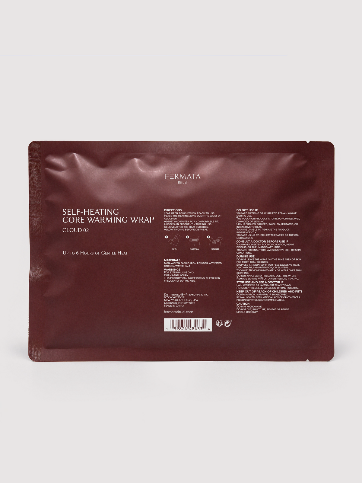 CLOUD 02 · Self-heating core warming wrap